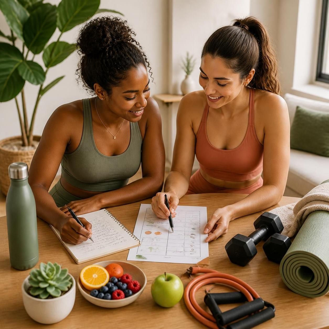 Personalized fitness and nutrition plans